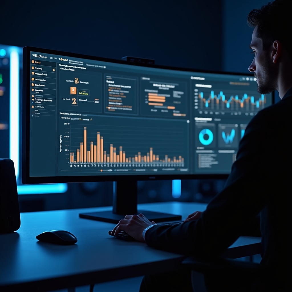 Cloud infrastructure audit dashboard showing cost analysis and risk indicators